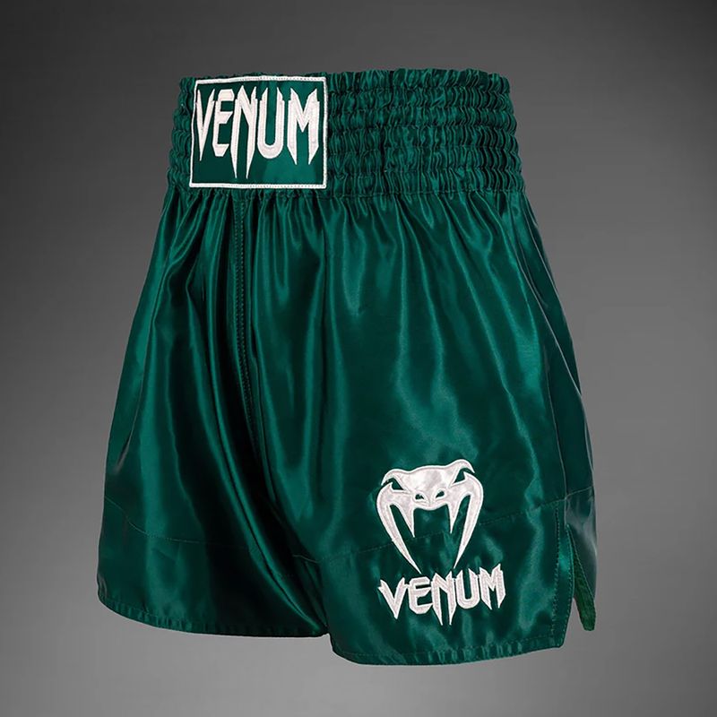 Spodenki treningowe męskie Venum Classic Muay Thai deep forest green 3