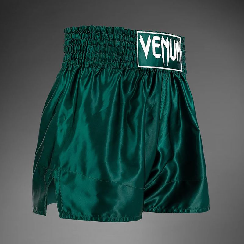 Spodenki treningowe męskie Venum Classic Muay Thai deep forest green 4