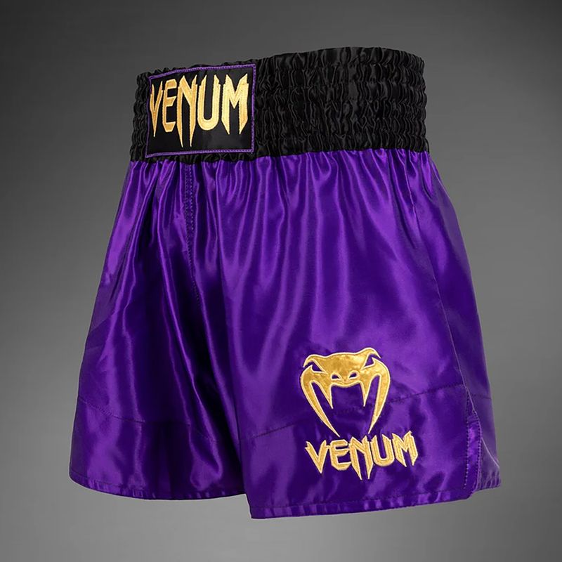 Spodenki treningowe męskie Venum Classic Muay Thai dark purple 3