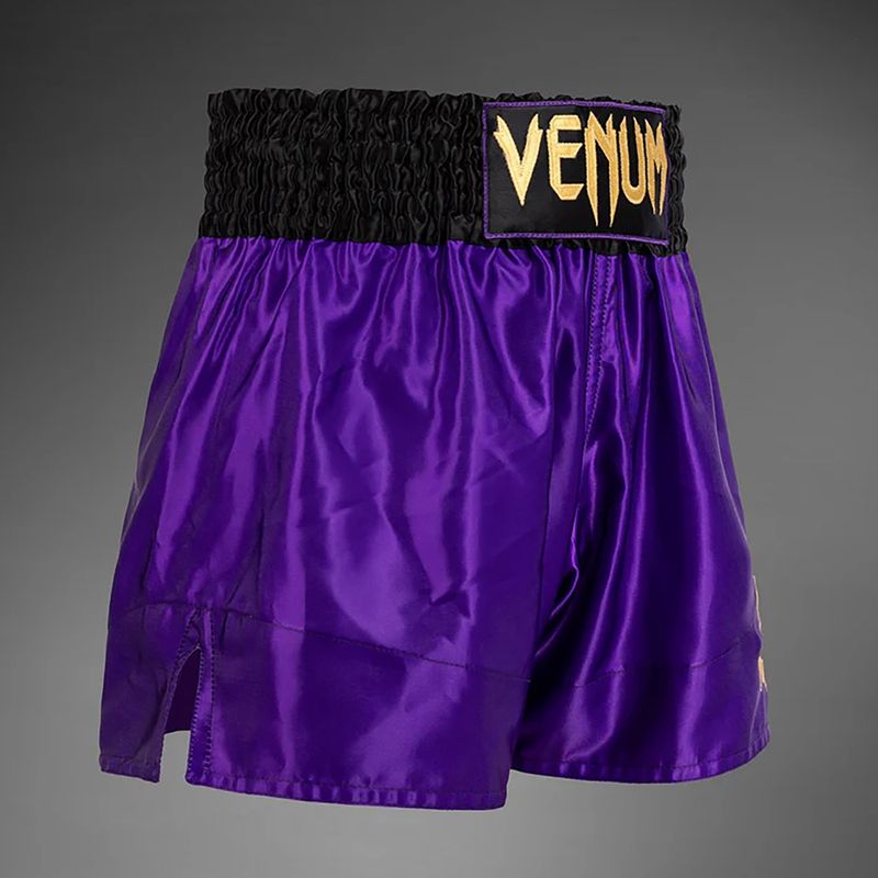 Spodenki treningowe męskie Venum Classic Muay Thai dark purple 4