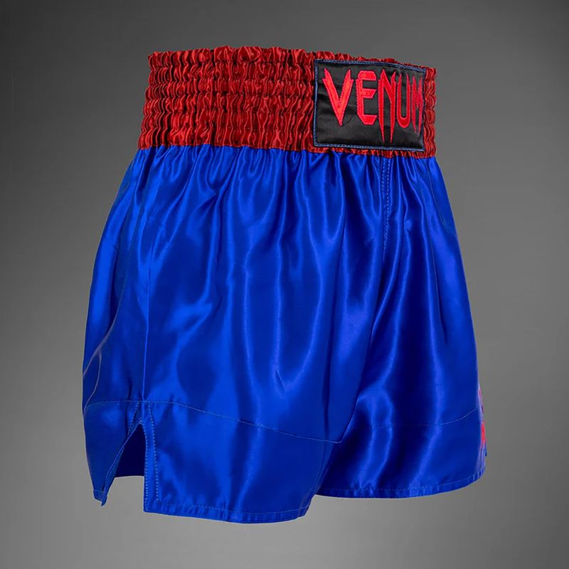 Spodenki treningowe męskie Venum Classic Muay Thai navy blue/red 4