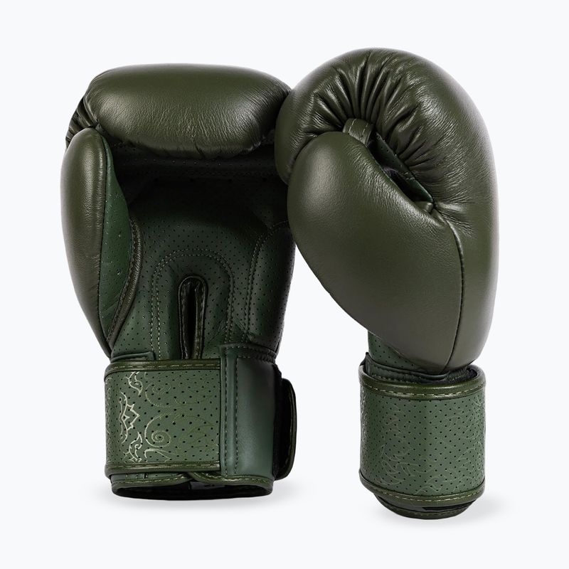 Rękawice bokserskie Venum Power 2.0 deep forest green 2