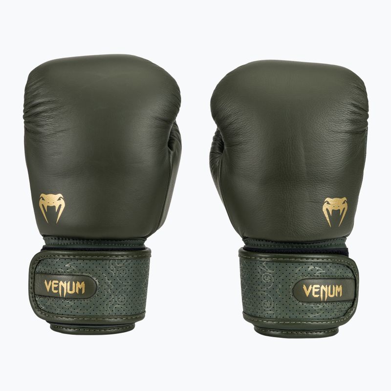 Rękawice bokserskie Venum Power 2.0 deep forest green 2