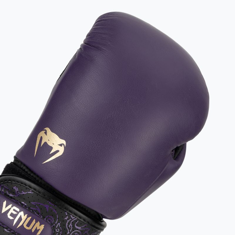Rękawice bokserskie Venum Power 2.0 dark plum 5
