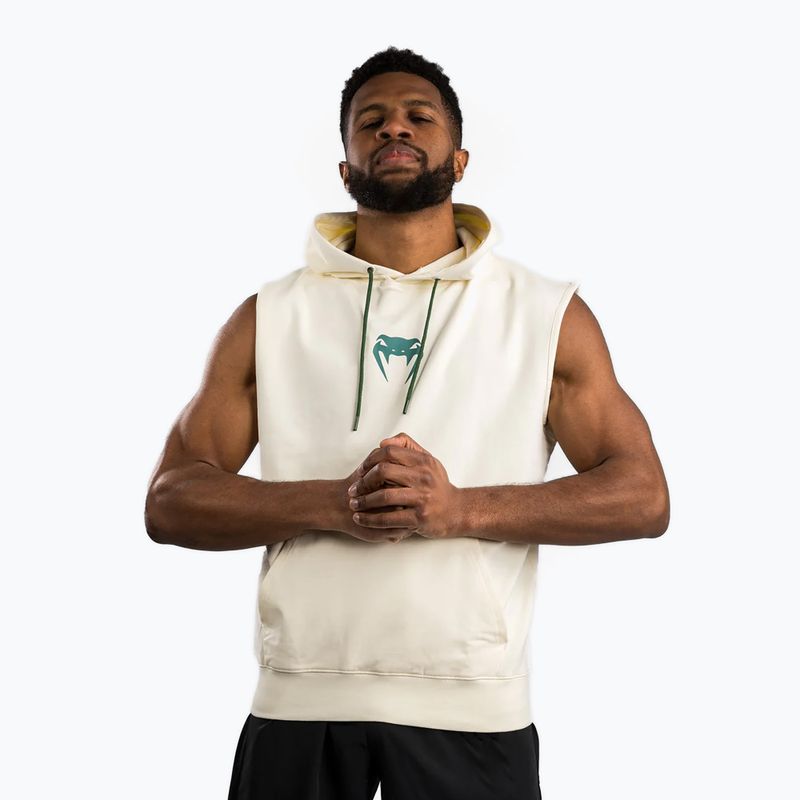 Bluza męska Venum Sparring Sleeveless Hoodies vanilla