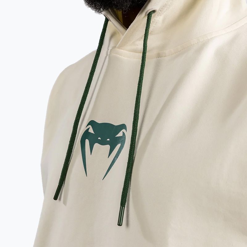 Bluza męska Venum Sparring Sleeveless Hoodies vanilla 4