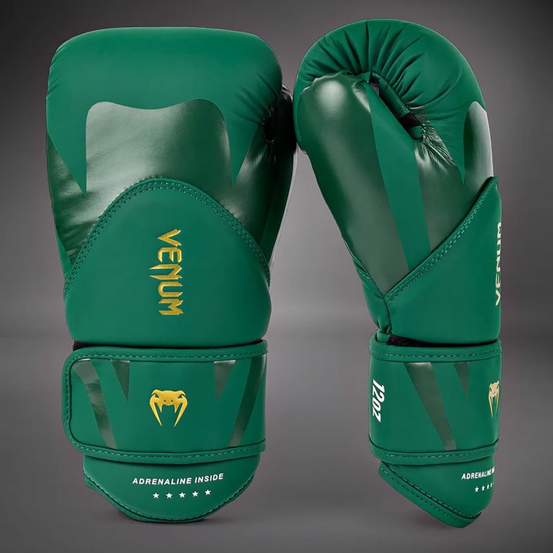 Rękawice bokserkie Venum Challenger 4.0 army green 2