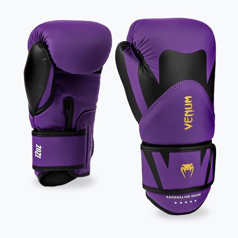 Rękawice bokserkie Venum Challenger 4.0 dark purple