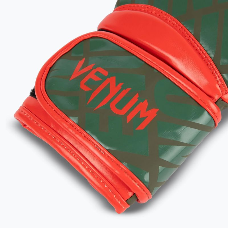 Rękawice bokserskie dziecięce Venum Contender 1.5 XT Kids army green 5