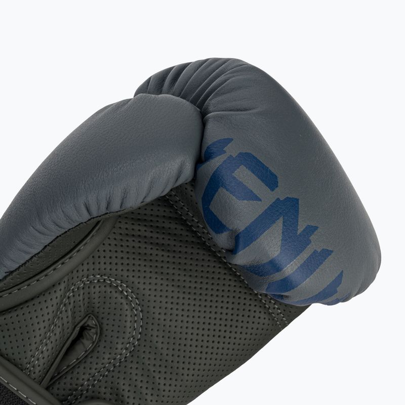 Rękawice bokserskie Venum Reverso Boxing storm grey/royal blue 7