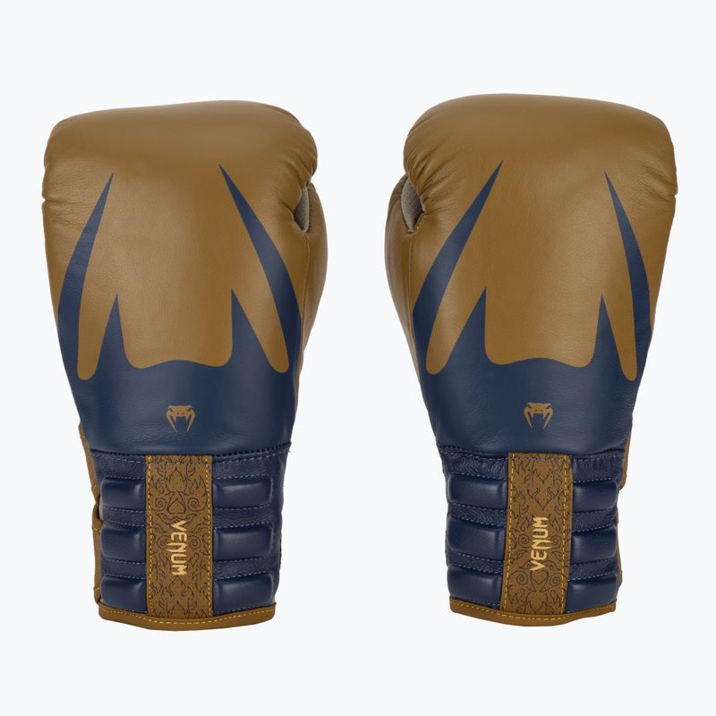 Rękawice bokserskie Venum Reverso Boxing emerald green/gold 2