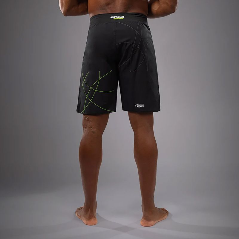 Spodenki treningowe męskie Venum Training Camp 4.0 black/neo green 3