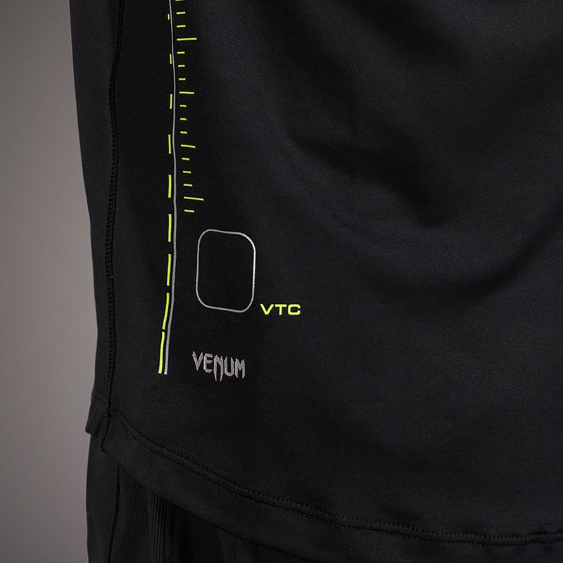 Koszulka treningowa męska Venum Training Camp black/neo green 5