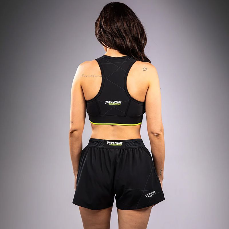 Biustonosz trenigowy Venum Training Camp 4.0 black/neo green 3
