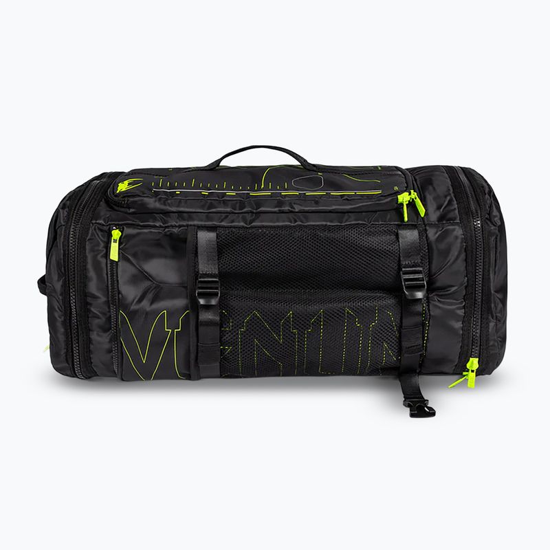 Torba treningowa 2w1 Venum Training Camp 4.0 63 l black/neo green 2