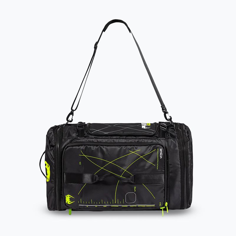 Torba treningowa 2w1 Venum Training Camp 4.0 63 l black/neo green 3