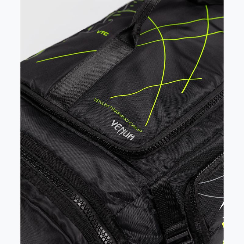 Torba treningowa 2w1 Venum Training Camp 4.0 63 l black/neo green 7
