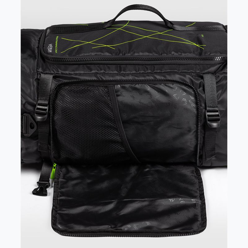 Torba treningowa 2w1 Venum Training Camp 4.0 63 l black/neo green 8