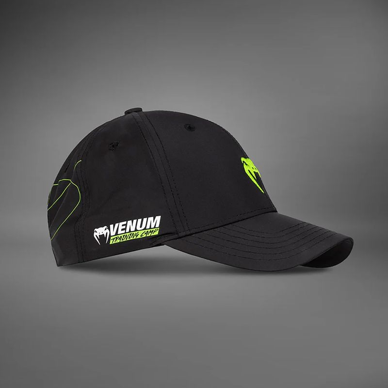Czapka z daszkiem Venum Training Camp 4.0 black/neo green 2