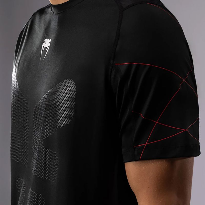 Koszulka treningowa męska Venum Tactical XT black/fire red 5