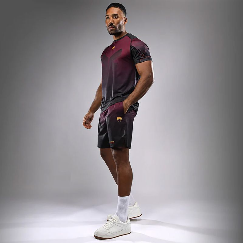 Koszulka treningowa męska Venum Tactical XT black/burgundy/gold 3