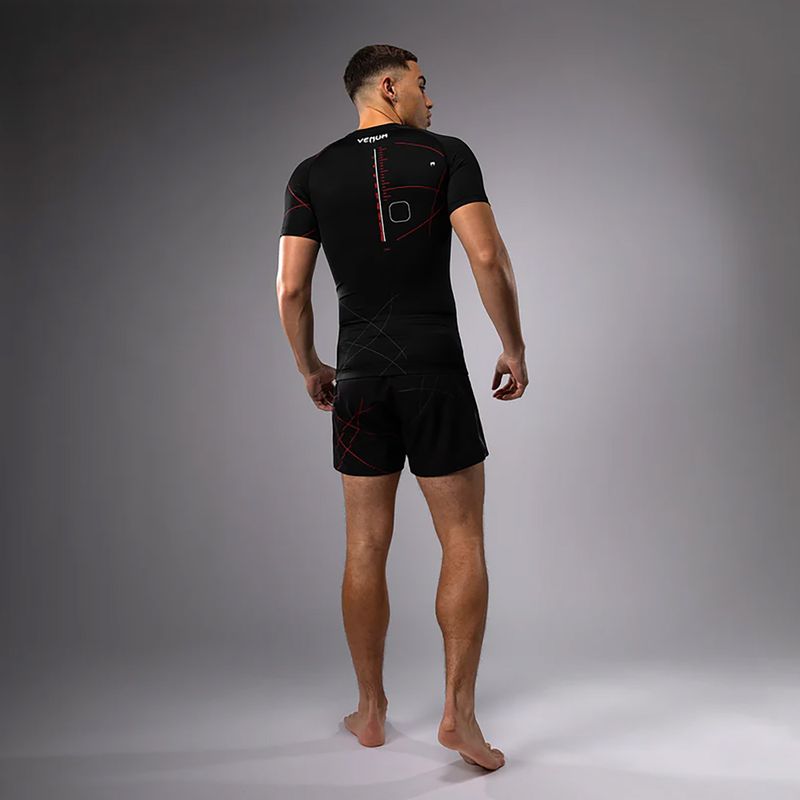 Koszulka treningowa męska Venum Tactical XT Rashguards black/fire red 6