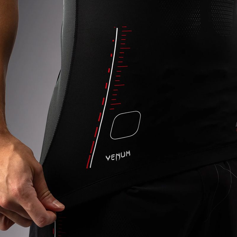 Koszulka treningowa męska Venum Tactical XT Rashguards black/fire red 10