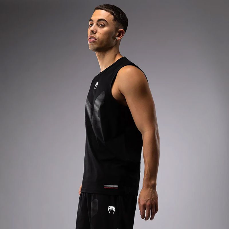 Koszulka treningowa męska Venum Tactical XT Tank top black/fire red 5
