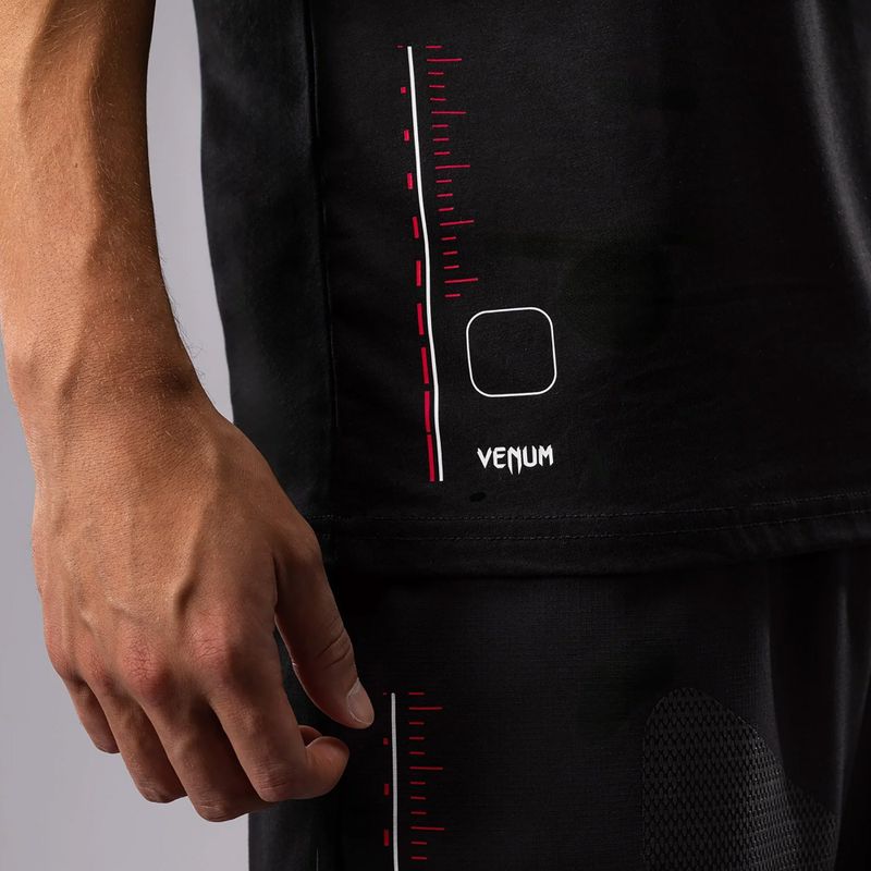 Koszulka treningowa męska Venum Tactical XT Tank top black/fire red 10