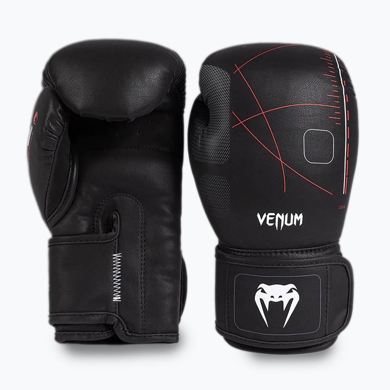 Rękawice sparingowe Venum Tactical XT black/fire red