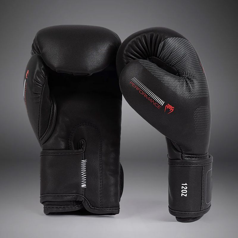 Rękawice sparingowe Venum Tactical XT black/fire red 3