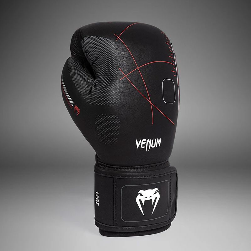 Rękawice sparingowe Venum Tactical XT black/fire red 4