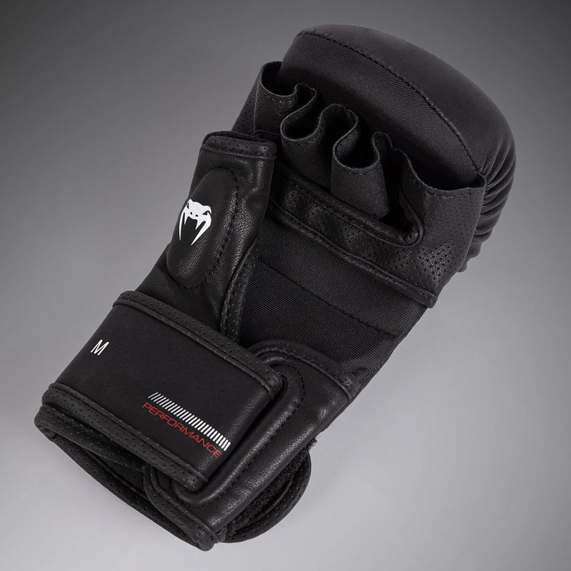 Rękawice sparingowe Venum Tactical XT black/fire red 4