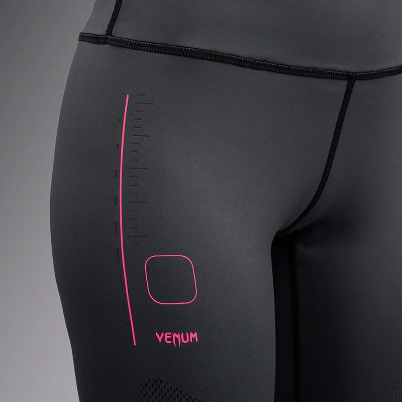 Legginsy treningowe damskie Venum Tactical XT black/storm grey 8