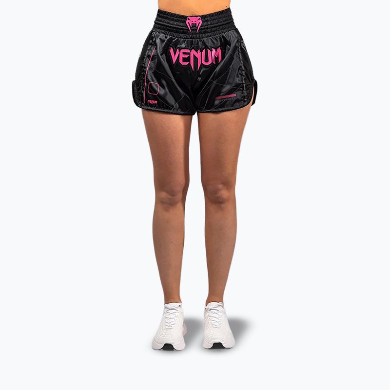 Spodenki treningowe damskie Venum Tactical XT Muay Thai black/storm grey