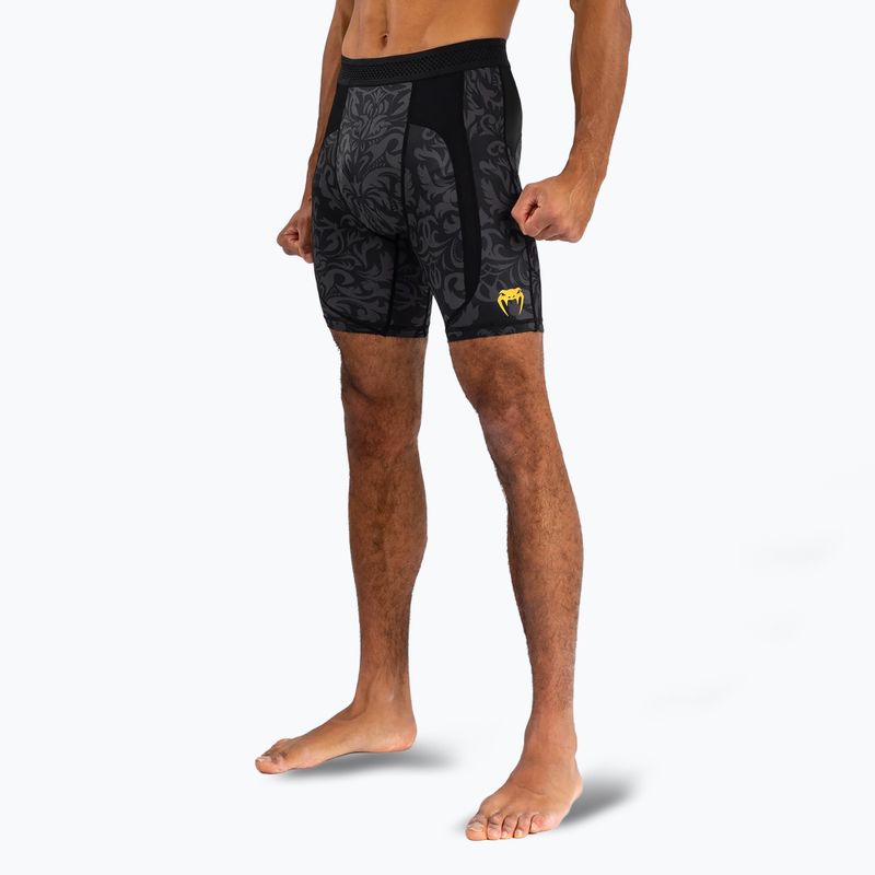 Spodenki treningowe męskie Venum x Ilia Topuria Unmatched Vale Tudo black/gold 4