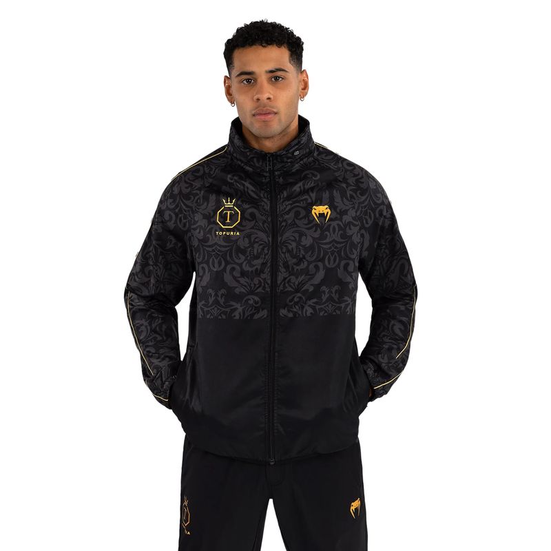 Kurtka męska Venum x Ilia Topuria Unmatched black/gold