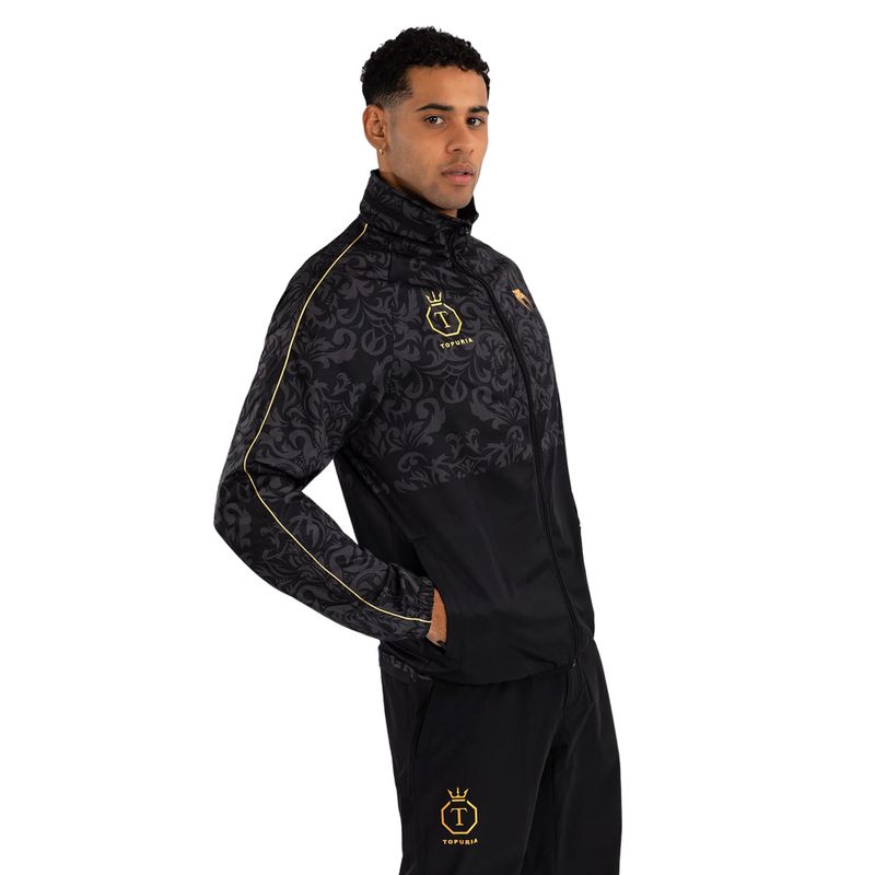 Kurtka męska Venum x Ilia Topuria Unmatched black/gold 3