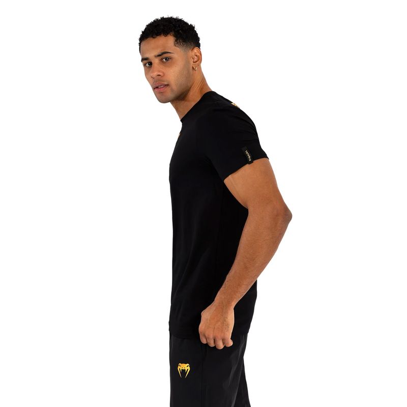 Koszulka treningowa męska Venum x Ilia Topuria Unmatched black/gold 3