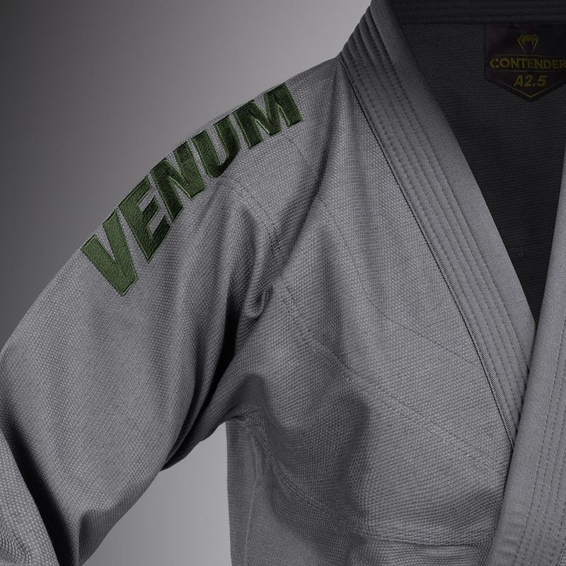GI do brazylijskiego jiu-jitsu Venum Contender Evo 2.0 storm grey 6
