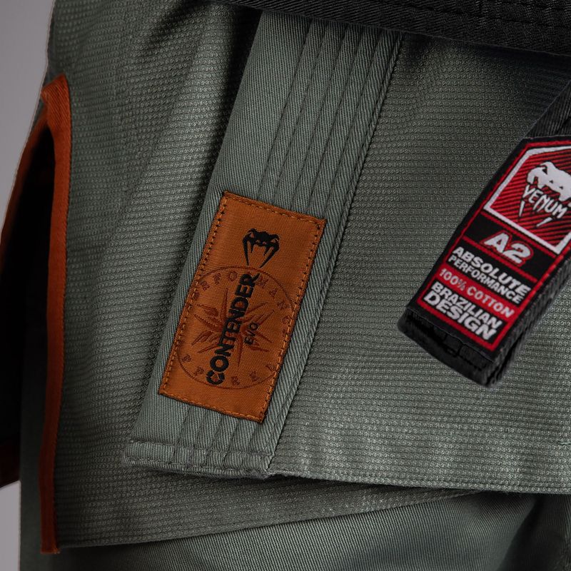 GI do brazylijskiego jiu-jitsu Venum Contender Evo 2.0 deep forest green 6