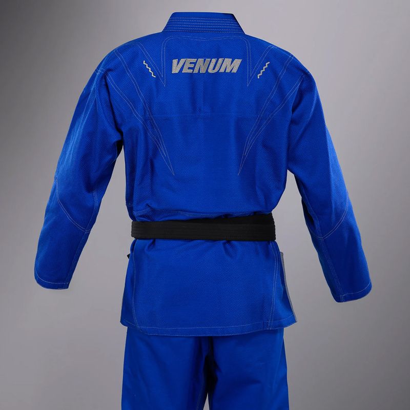 GI do brazylijskiego jiu-jitsu Venum Elite 5.0 royal blue 4
