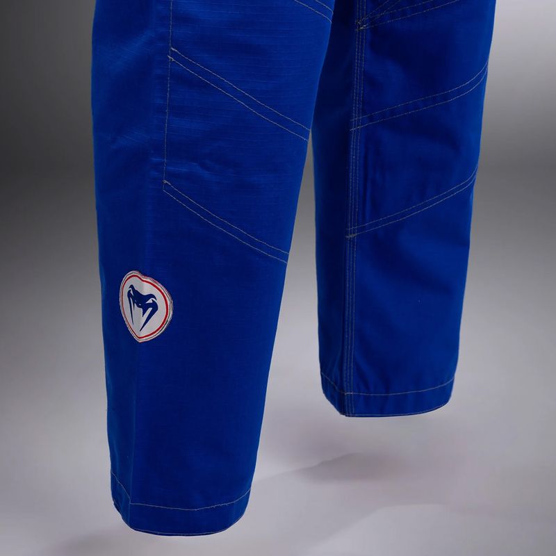 GI do brazylijskiego jiu-jitsu Venum Elite 5.0 royal blue 8