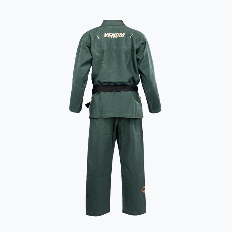 GI do brazylijskiego jiu-jitsu Venum Elite 5.0 forest green 2