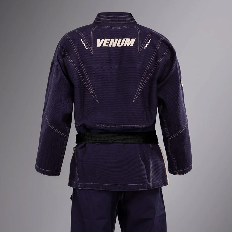 GI do brazylijskiego jiu-jitsu Venum Elite 5.0 navy 5