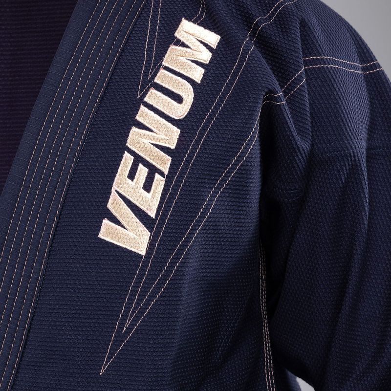 GI do brazylijskiego jiu-jitsu Venum Elite 5.0 navy 6