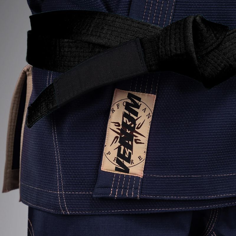 GI do brazylijskiego jiu-jitsu Venum Elite 5.0 navy 7