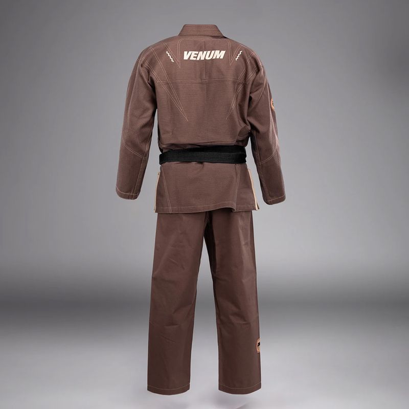 GI do brazylijskiego jiu-jitsu Venum Elite 5.0 chocolate brown 2