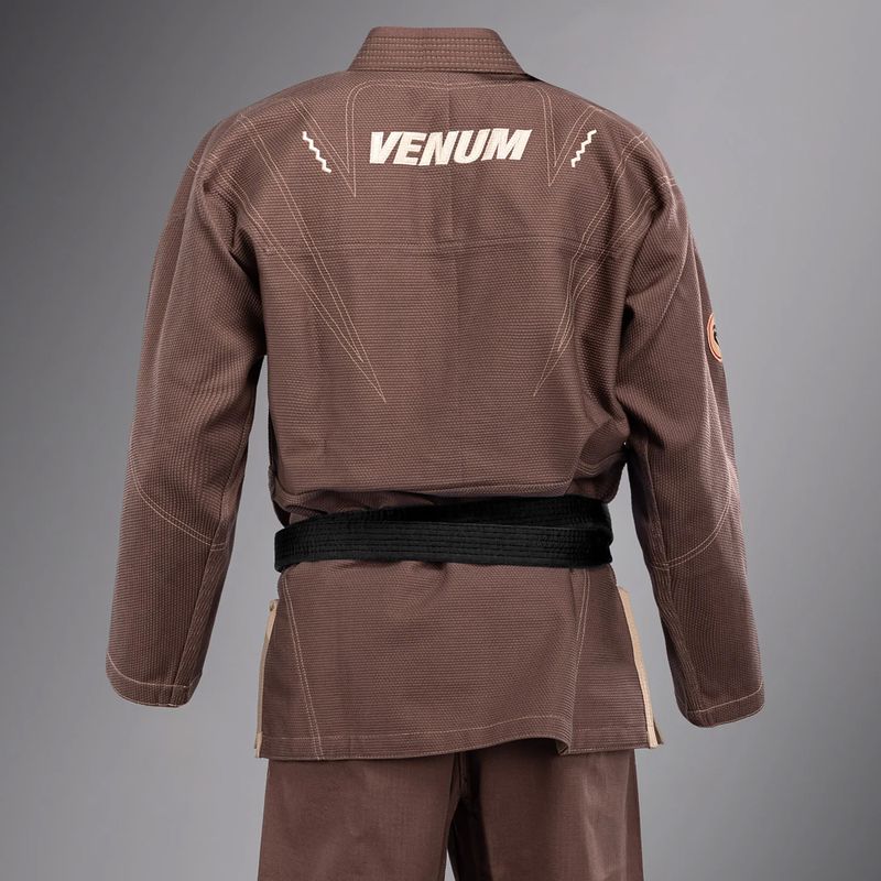 GI do brazylijskiego jiu-jitsu Venum Elite 5.0 chocolate brown 5