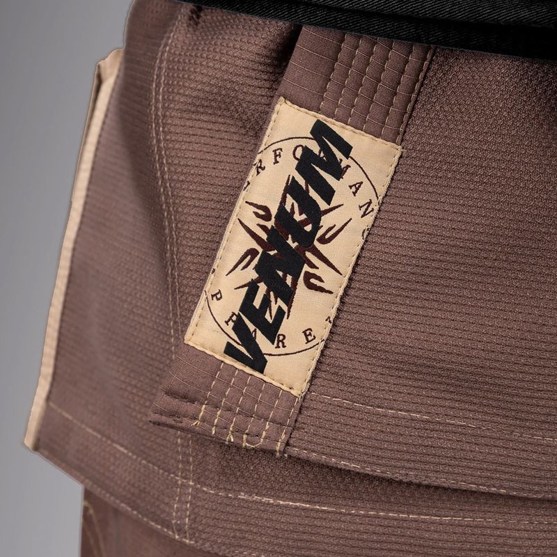 GI do brazylijskiego jiu-jitsu Venum Elite 5.0 chocolate brown 6